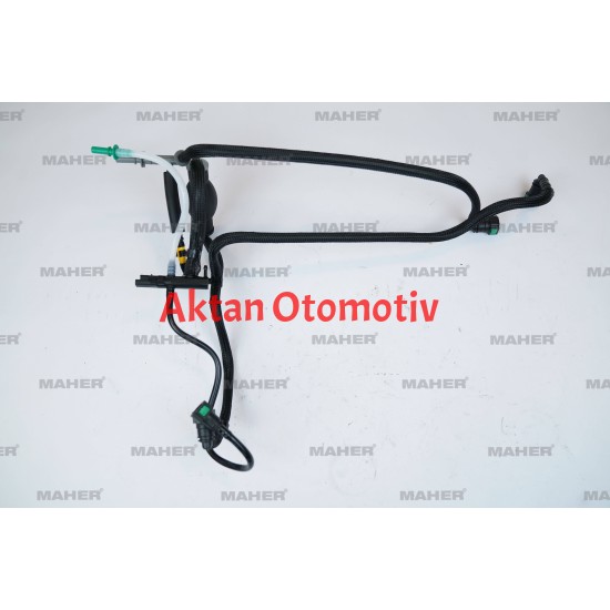 YAKIT BORUSU BIPPER / 206 / 207 / 307 / NEMO / C2 / C3 / XSARA 1.4HDI DV4TD